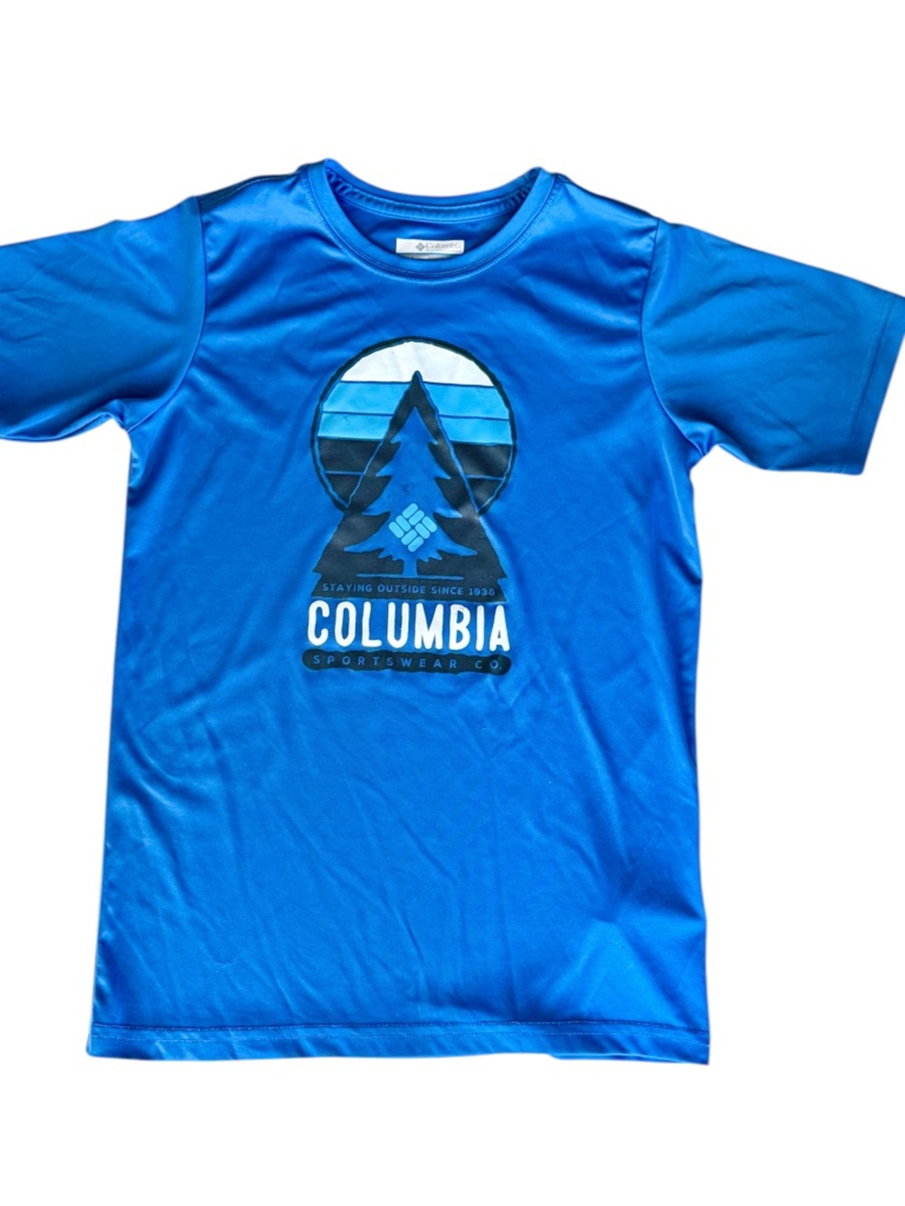 Boys Columbia Performance Dry Fit Graphic Short Sleeve Tee